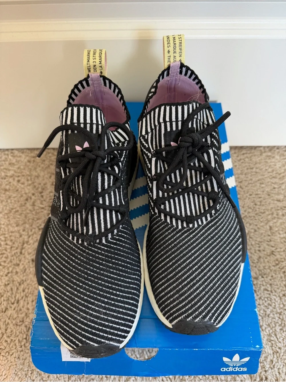 adidas Originals NMD_W1 - Black/White Lilac